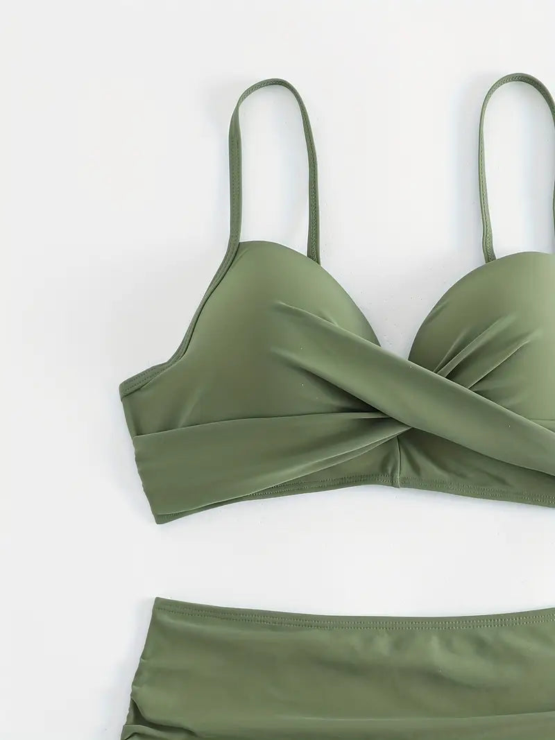 Seellesa | Bikini élégant à imprimé tropical pour femmes