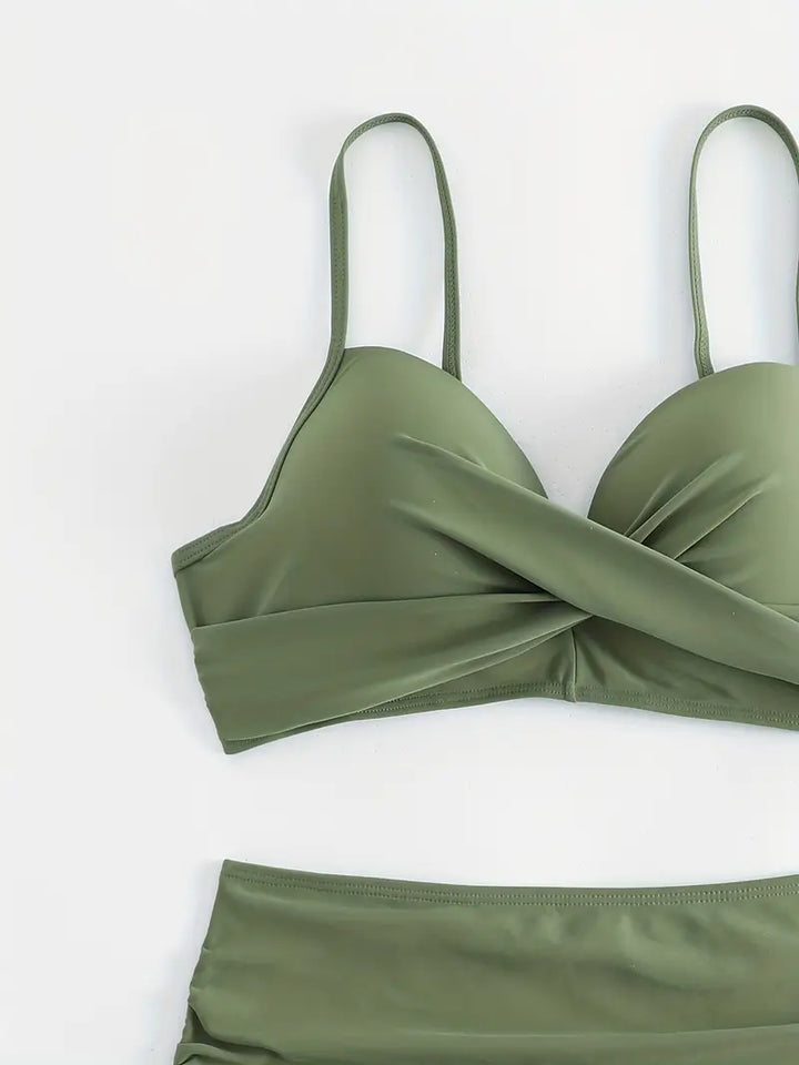 Seellesa | Bikini élégant à imprimé tropical pour femmes