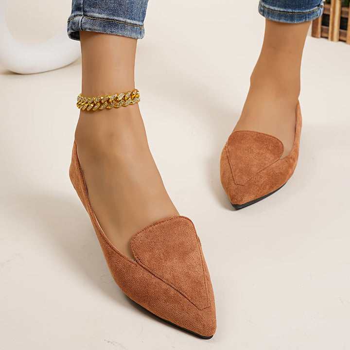 Liriara à bout pointu style mocassin pour Femme – Nicole