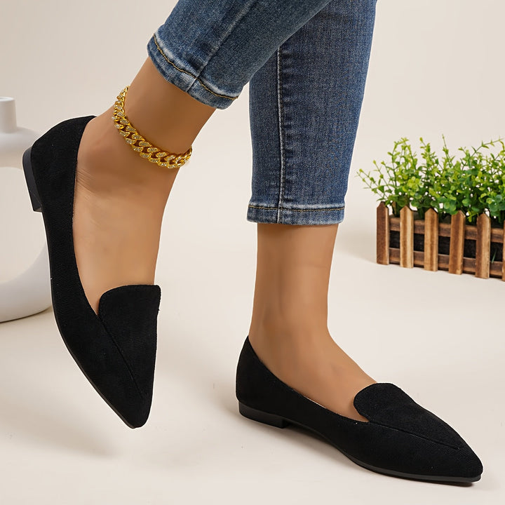 Liriara à bout pointu style mocassin pour Femme – Nicole