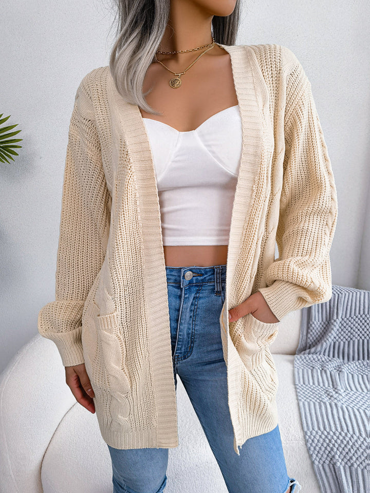 Reosiara | Gilet long en maille pour femmes