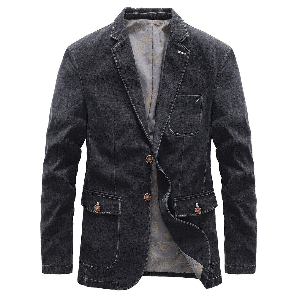 Vaanam | Veste en jean business