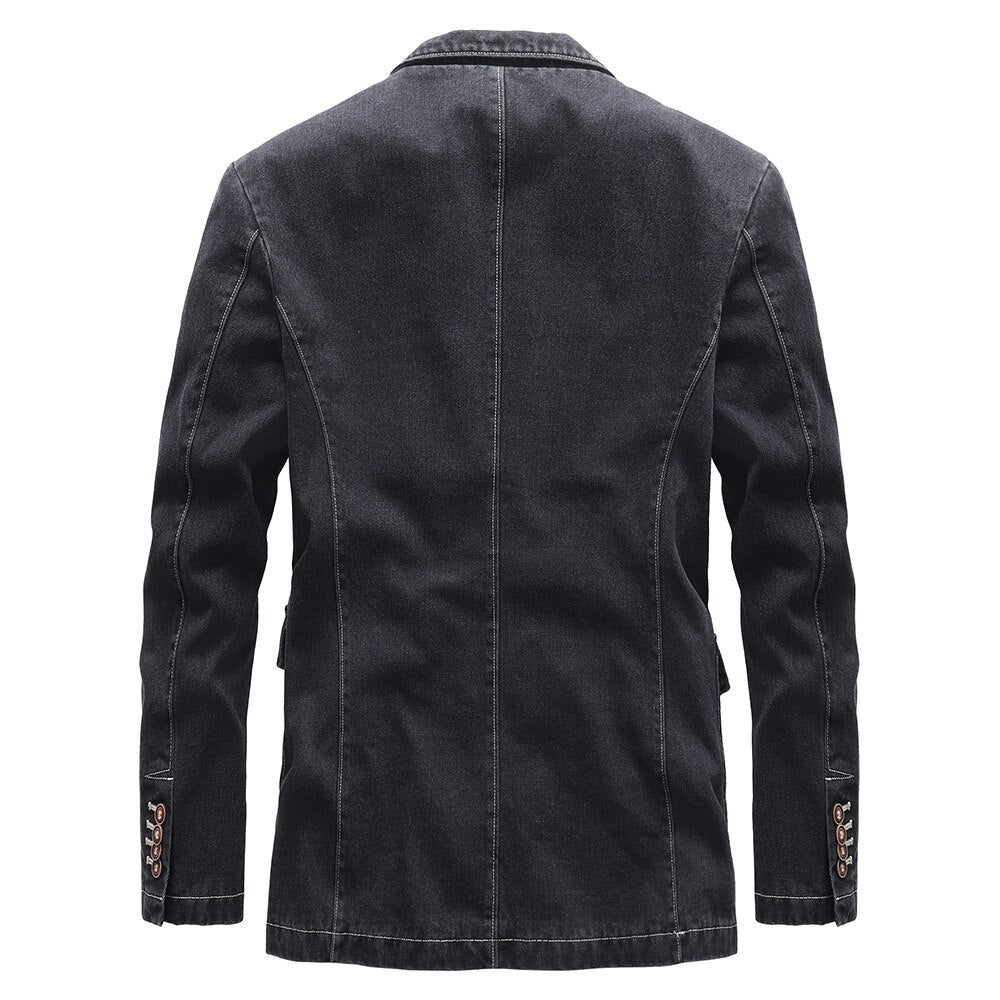 Vaanam | Veste en jean business
