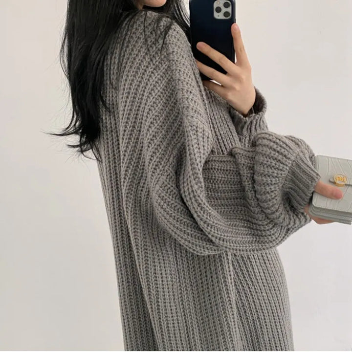 Naarra | Long gilet en maille pour femmes