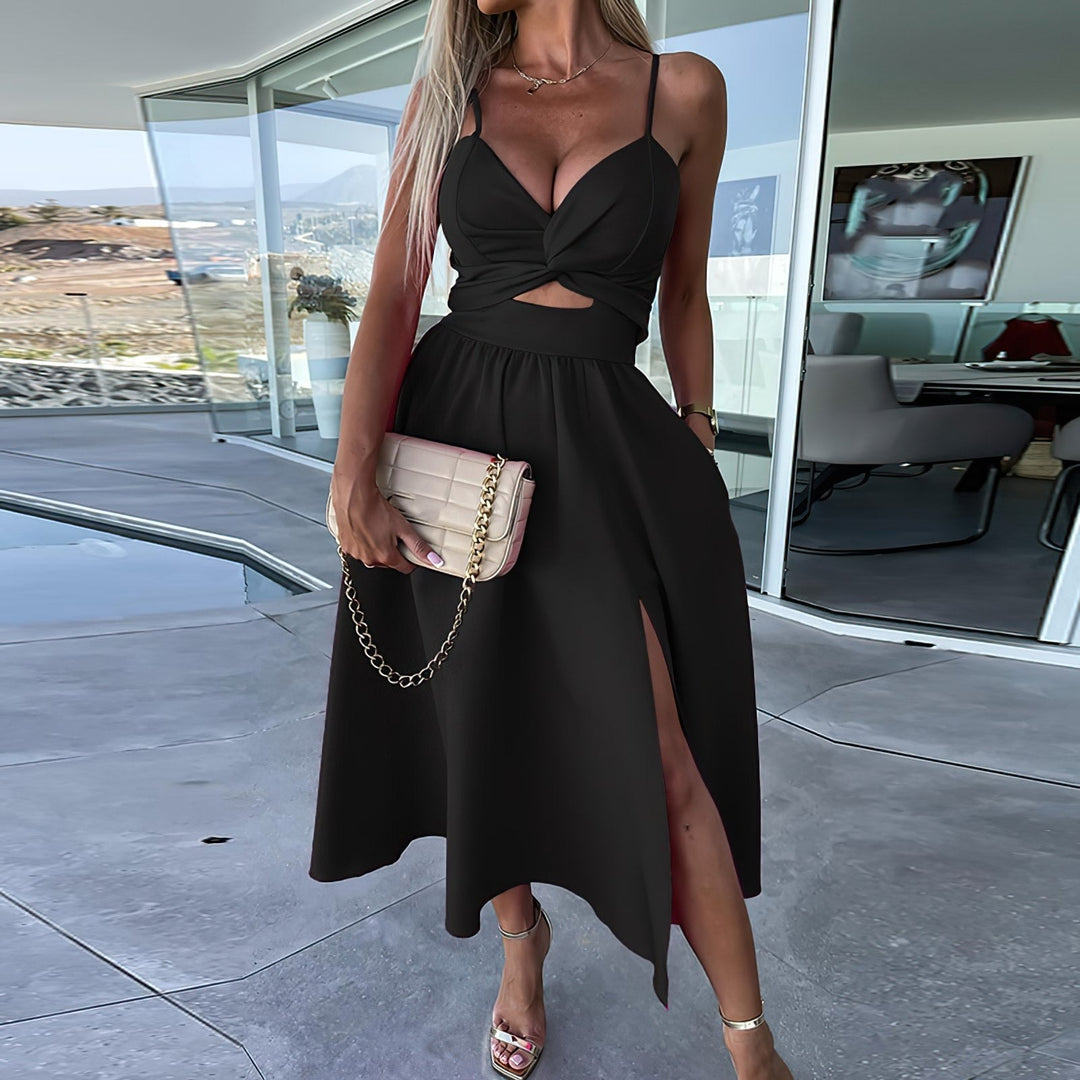Viaynexa | Robe Décolletée à Grande Jupe pour femmes
