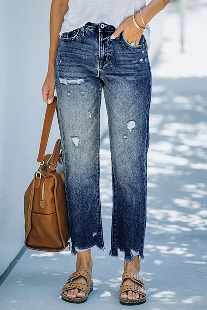 Lioraema | Pantalon de loisirs à taille haute pour femmes