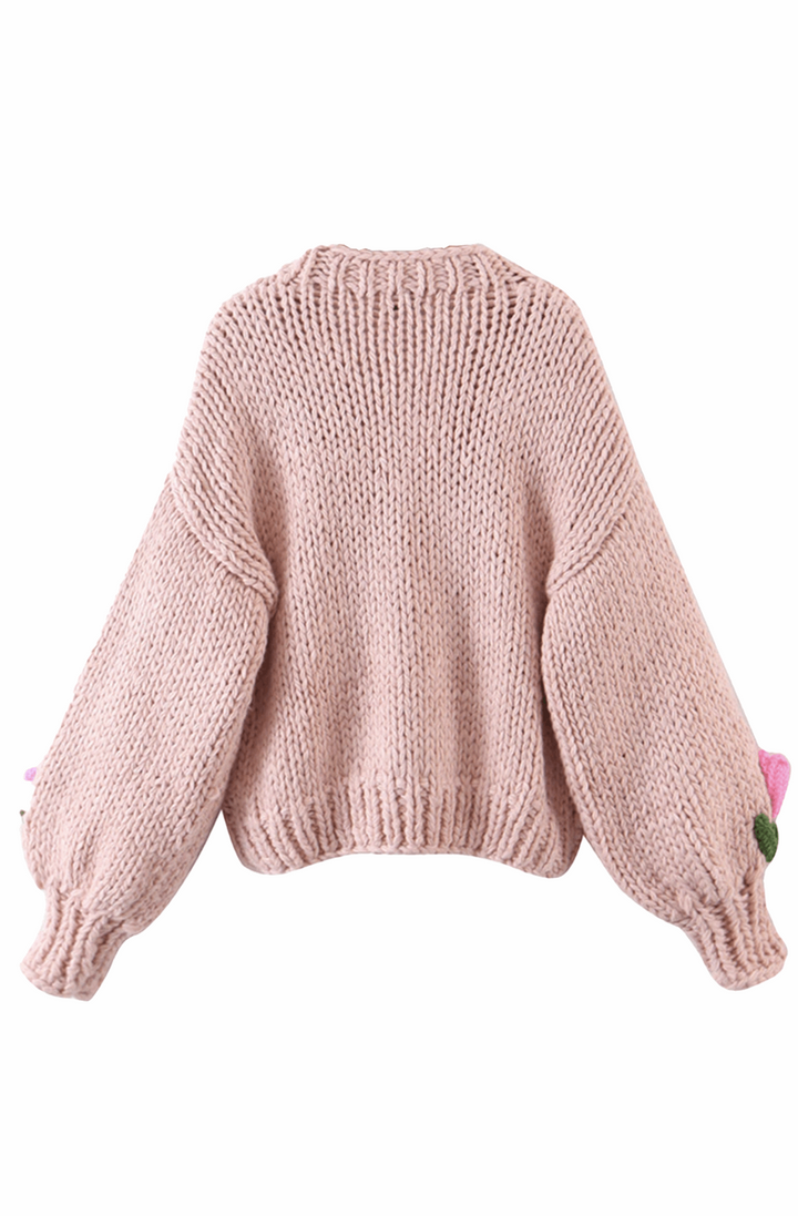Veara | Cardigan à Tulipes Élégantes pour Femmes