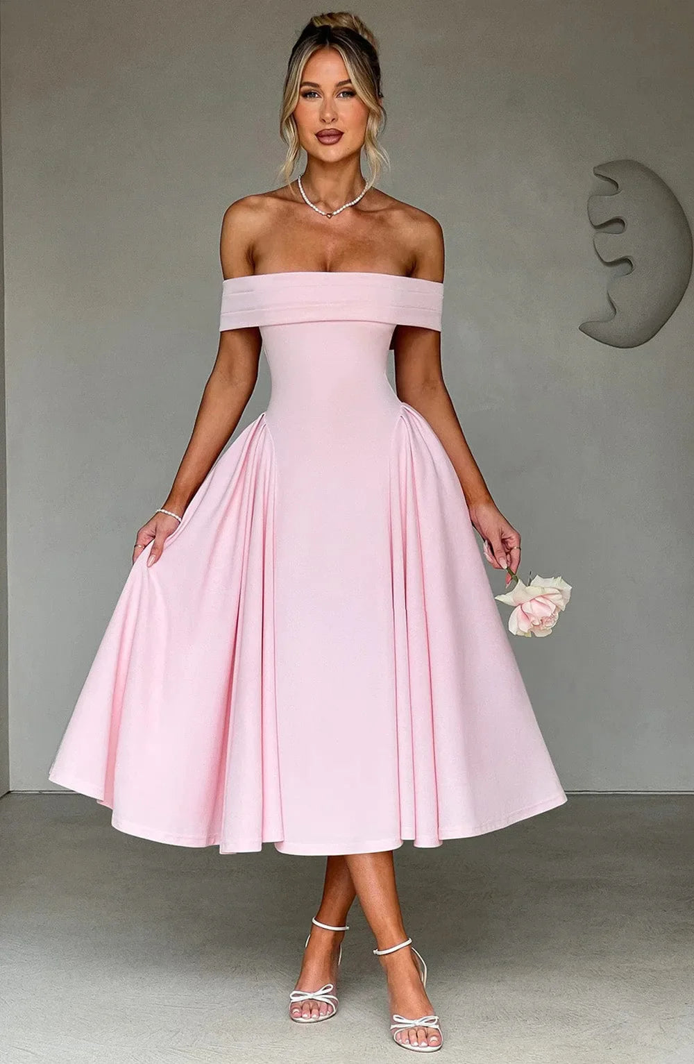 Eirala Chic Midi Robe cocktail – Hilf