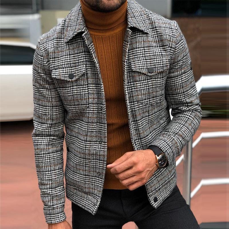 Aayner | Veste à carreaux pour hommes