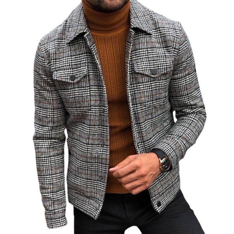 Aayner | Veste à carreaux pour hommes