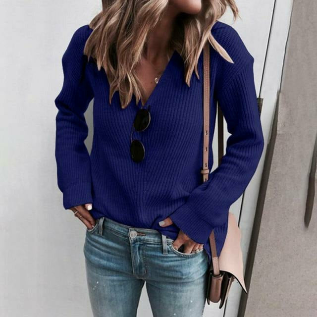 Lienala | Pull classique en tricot pour femmes