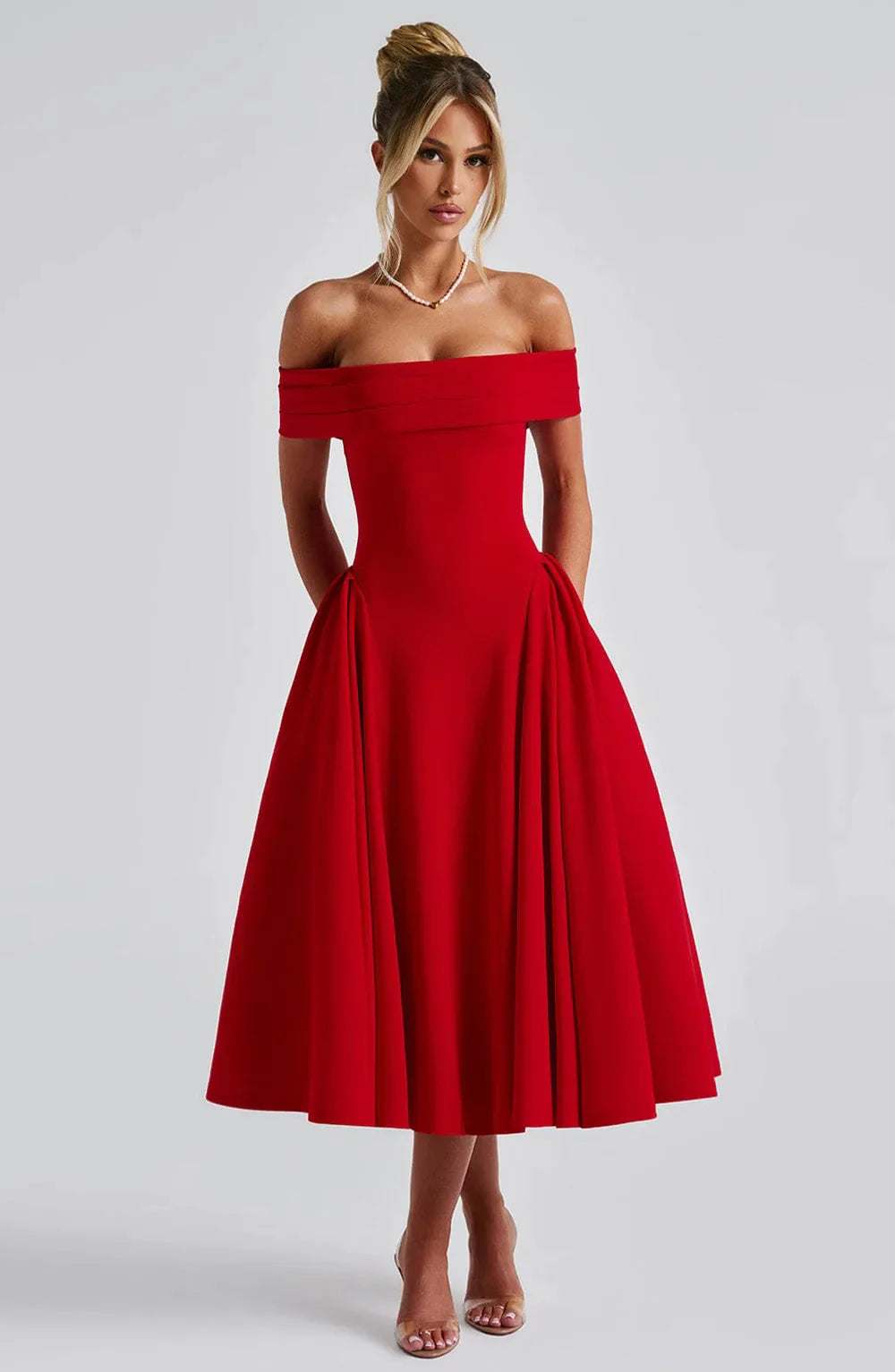 Eirala Chic Midi Robe cocktail – Hilf