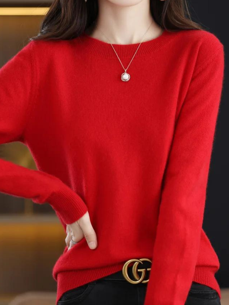 Nooraena | Pull Merinos Élégant pour Femmes