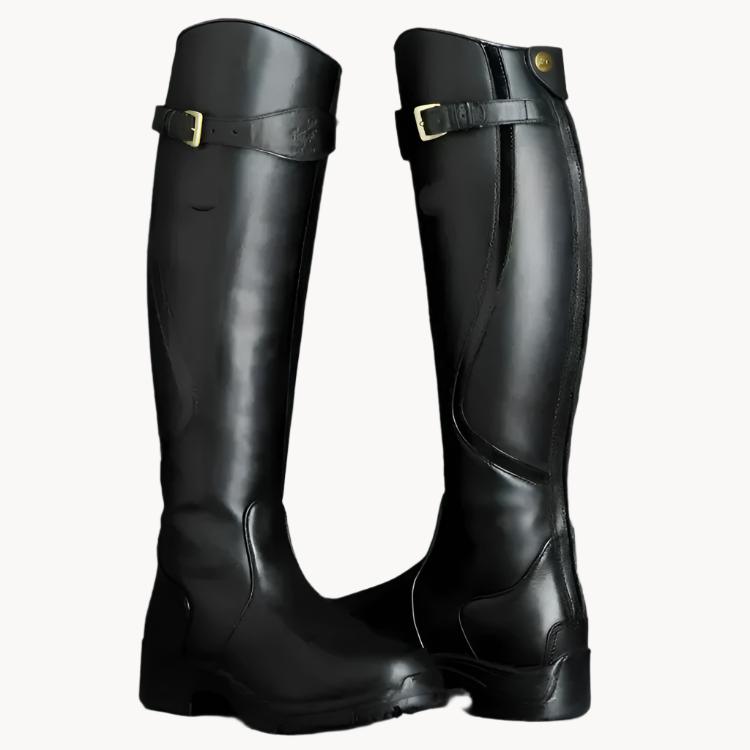 Roorana | Bottes élégantes avec ceinture pour femmes