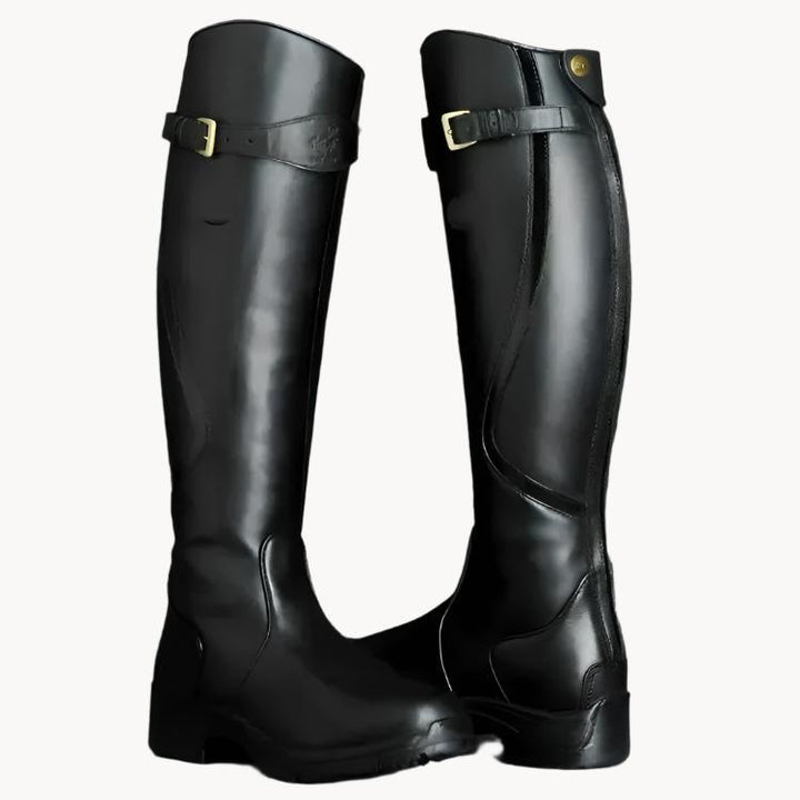 Roorana | Bottes élégantes avec ceinture pour femmes
