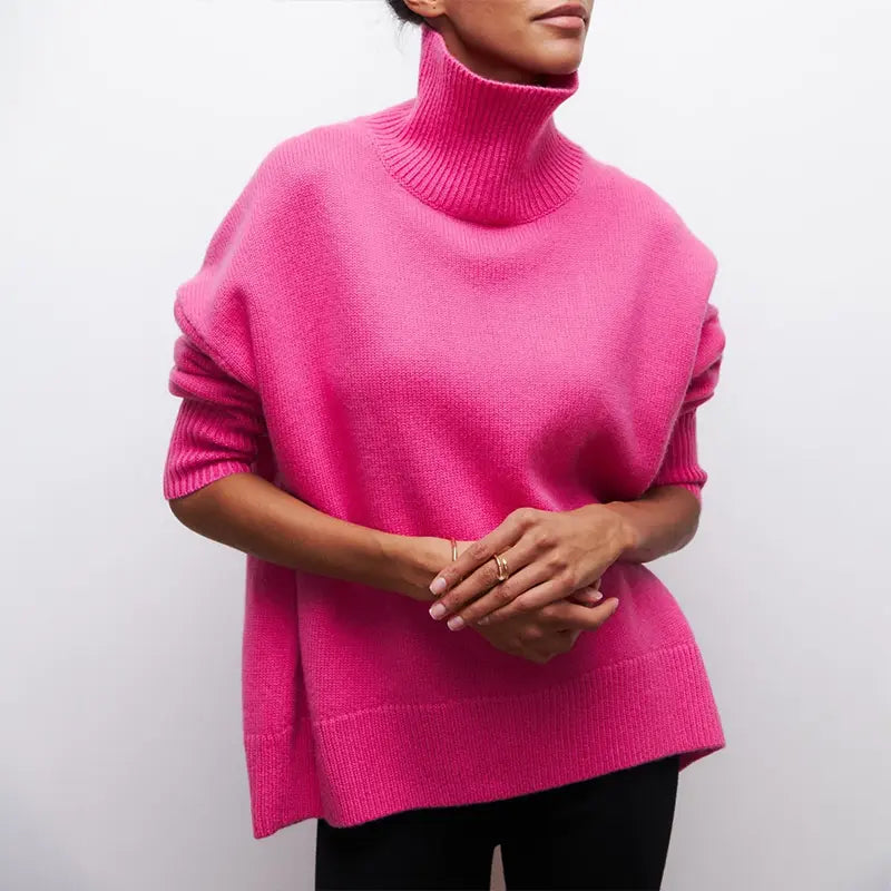 Liosiana | Pull à col roulé élégant pour femmes