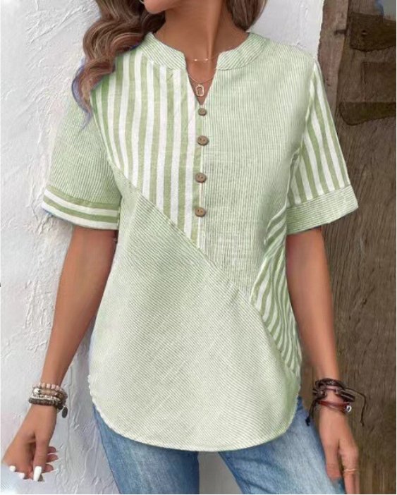 Vaeva | Blouse à rayures décontractée