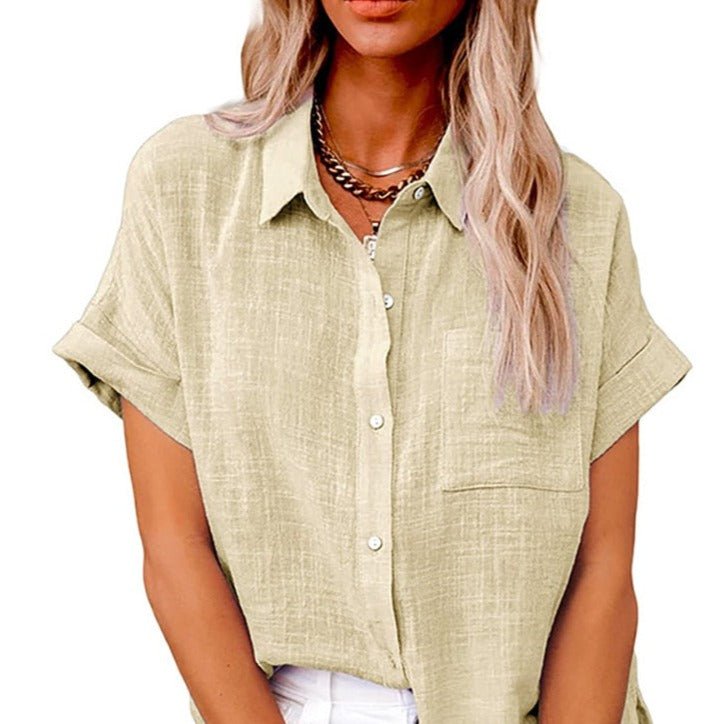 Solinesa | Blouse décontractée à manches courtes