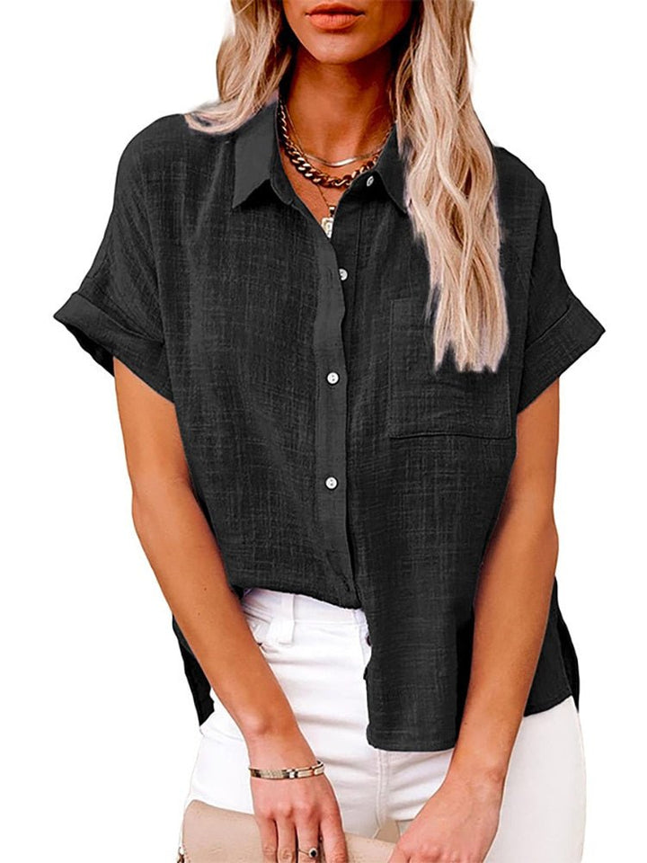 Solinesa | Blouse décontractée à manches courtes