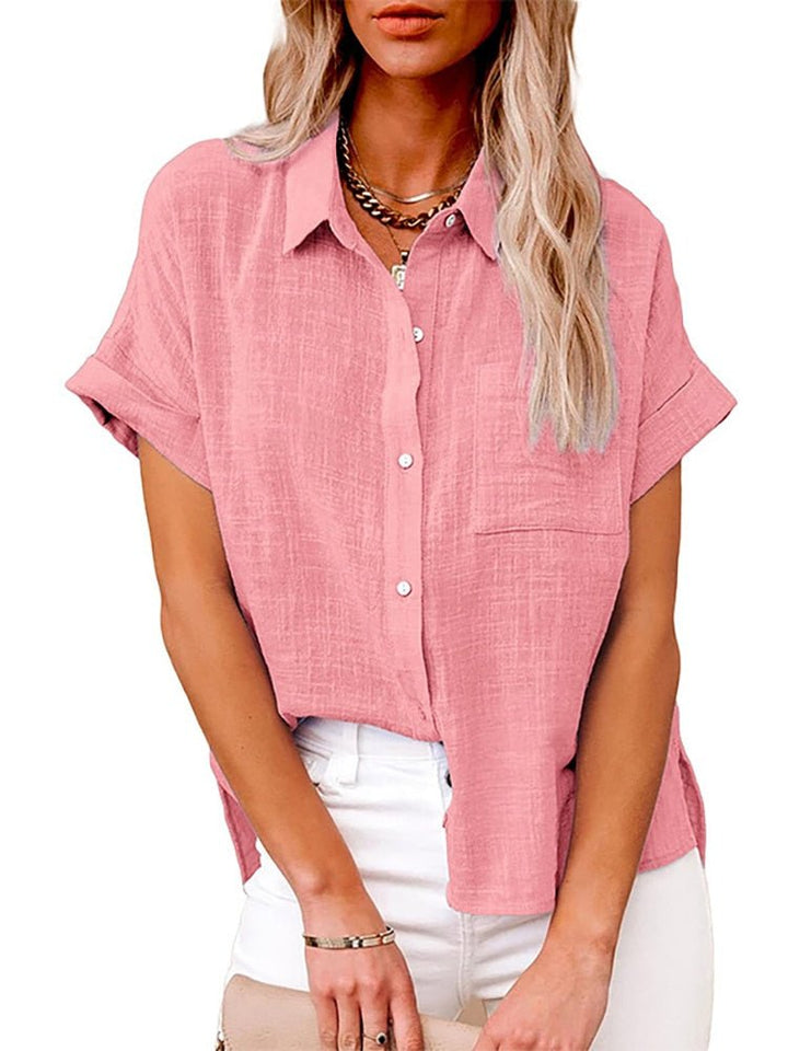 Solinesa | Blouse décontractée à manches courtes