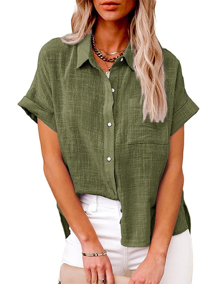 Solinesa | Blouse décontractée à manches courtes