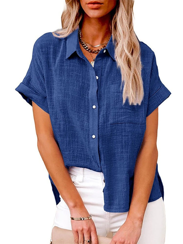 Solinesa | Blouse décontractée à manches courtes