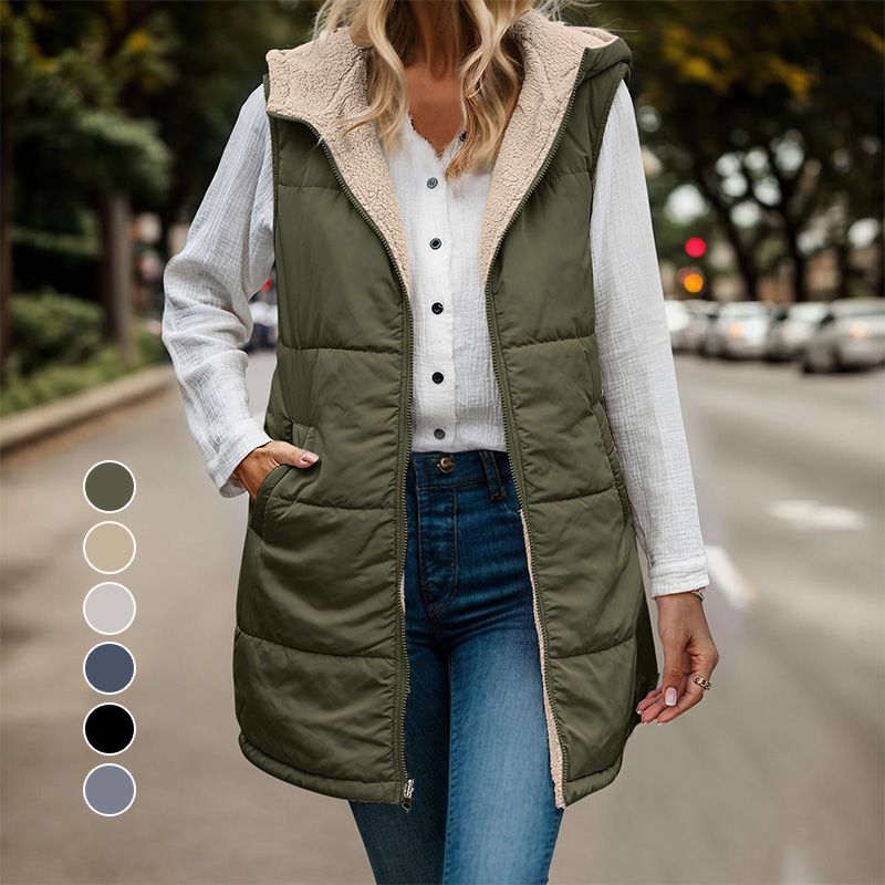 Veriara | Gilet réversible et stylé pour femmes
