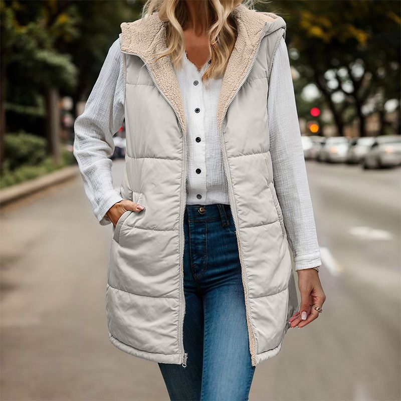 Veriara | Gilet réversible et stylé pour femmes