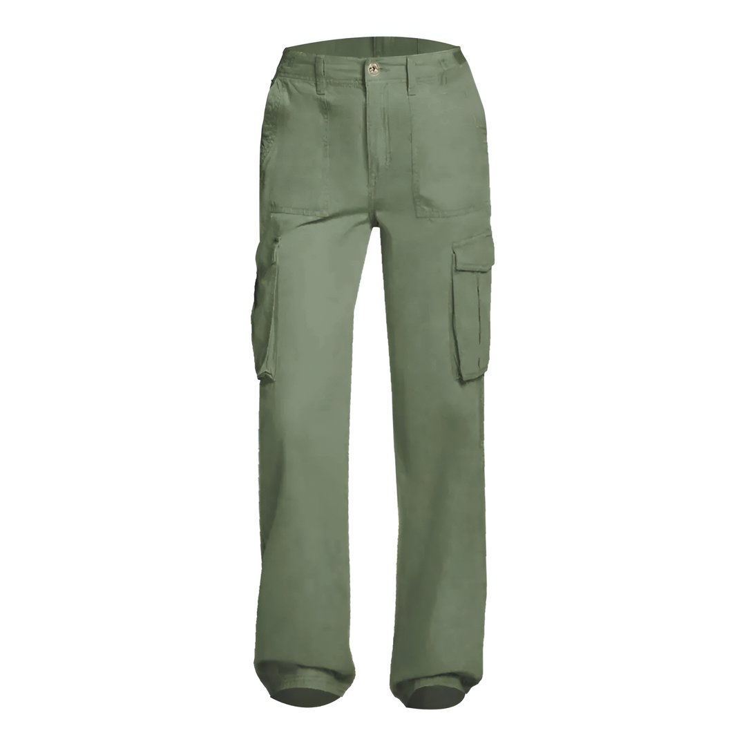 Lalinena | Pantalon cargo chic pour femmes
