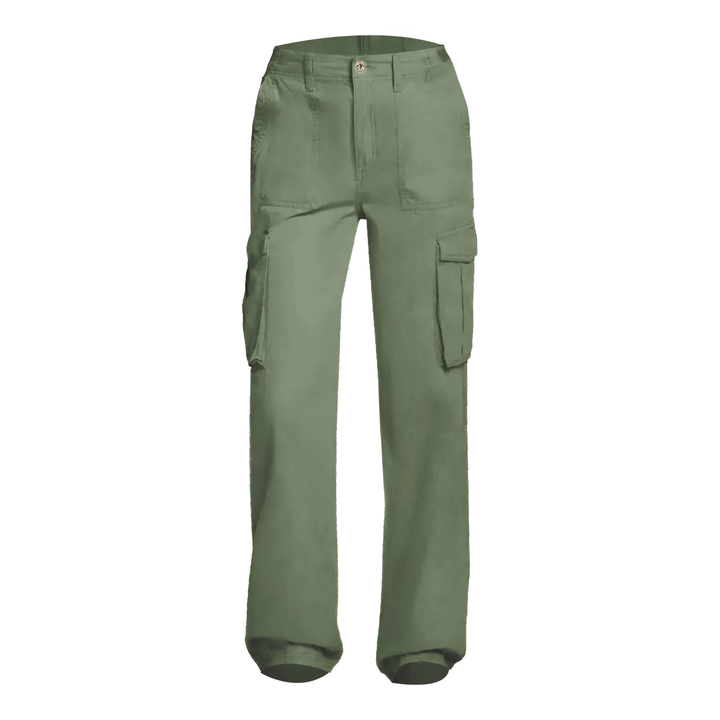 Lalinena | Pantalon cargo chic pour femmes