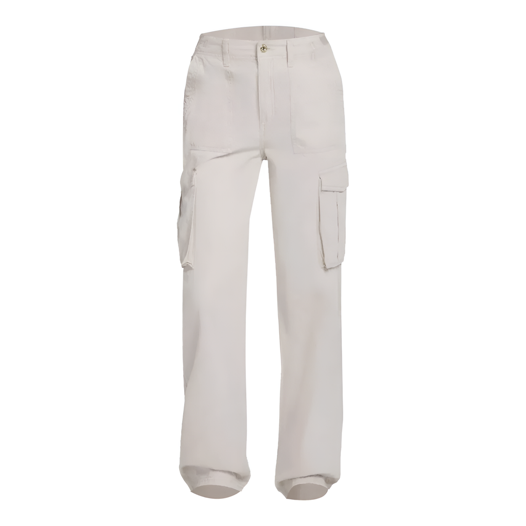 Lalinena | Pantalon cargo chic pour femmes