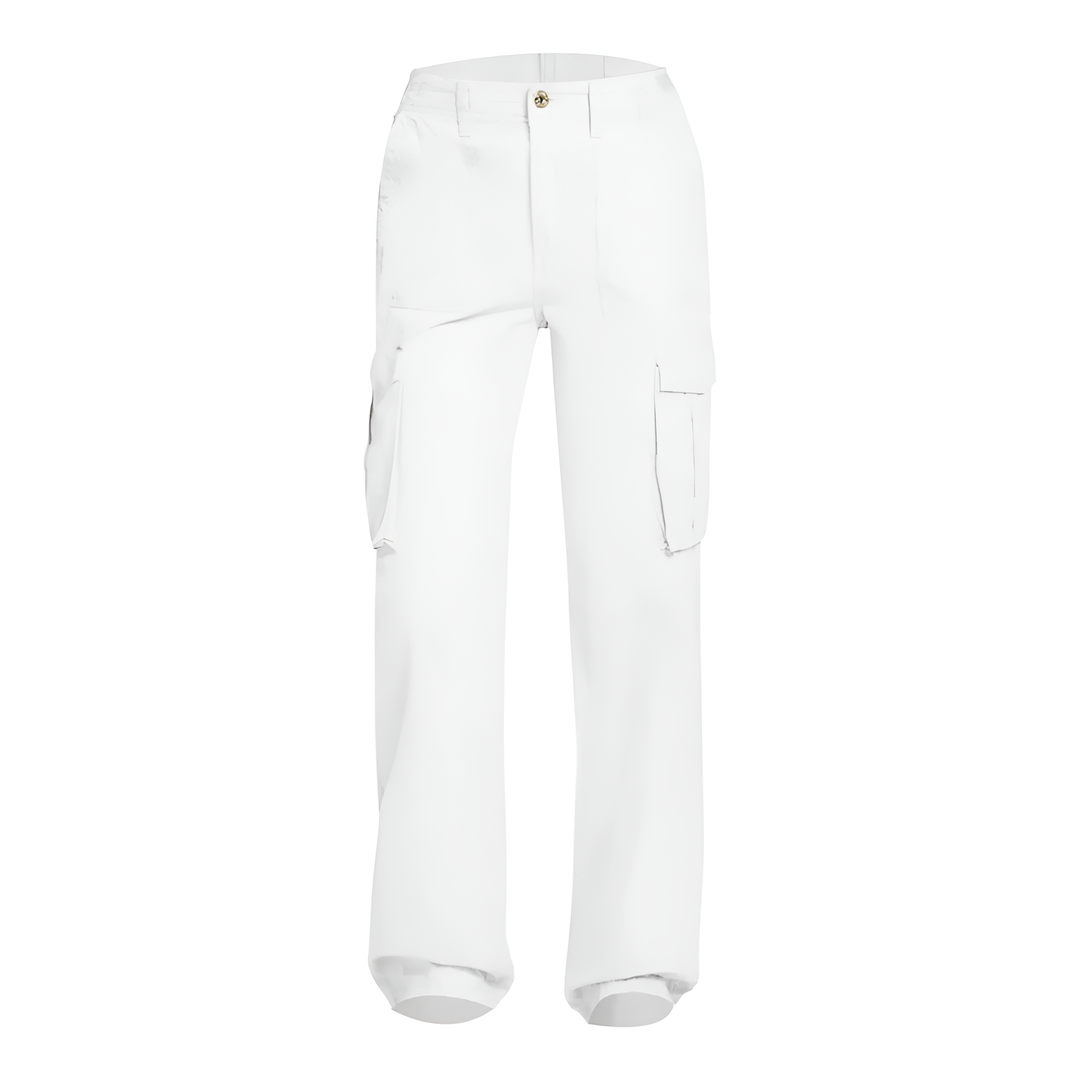 Lalinena | Pantalon cargo chic pour femmes