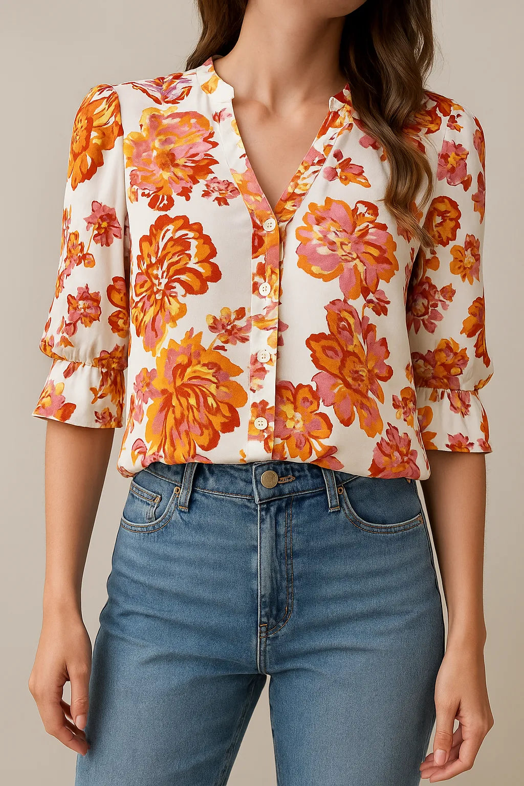 Neorala Longue Fluide Blouse – Til