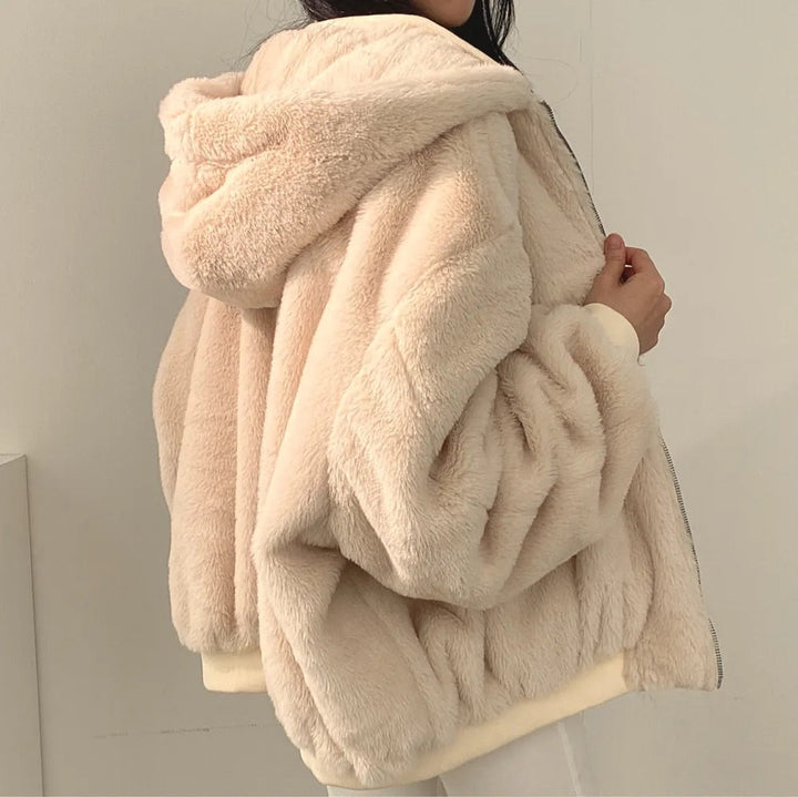 Nievaxa | Manteau en coton simple et décontracté pour femme