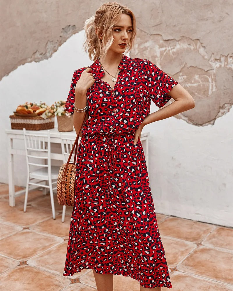 Soosiara midi à pois pour l'été - Maya