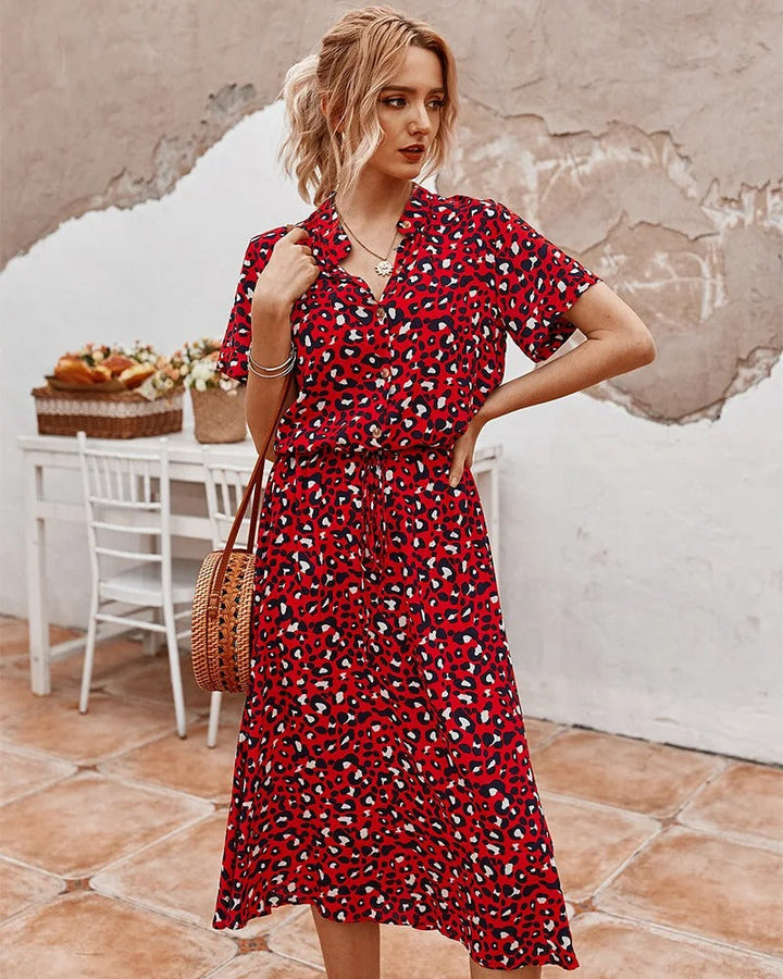 Soosiara midi à pois pour l'été - Maya