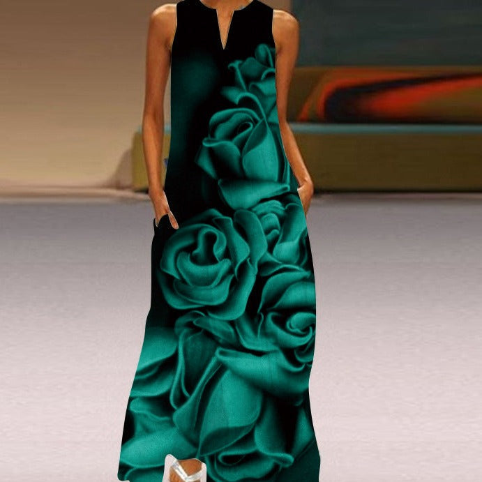Maanana | Reine robe turquoise