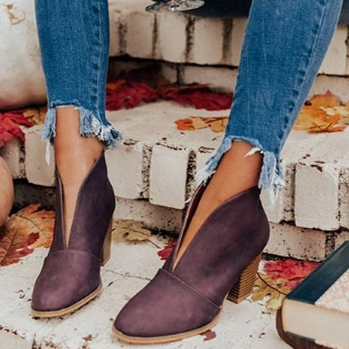 Veanala | Bottines à Talon Haut pour femmes