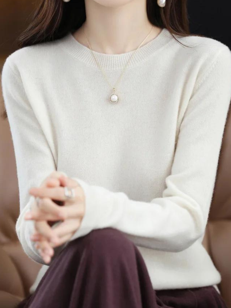 Nooraena | Pull Merinos Élégant pour Femmes