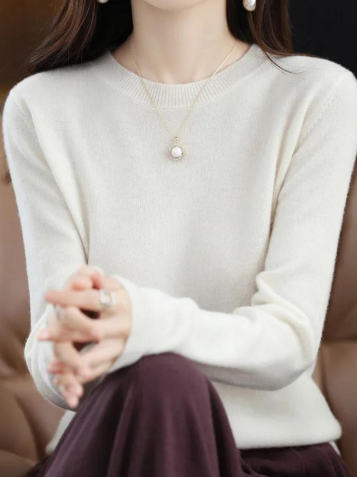 Nooraena | Pull Merinos Élégant pour Femmes
