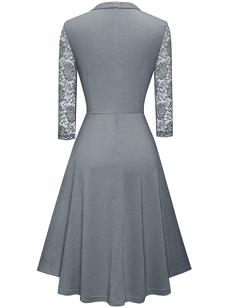 Muevasa | Robe en dentelle évidée