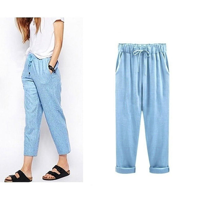 Luellea | Pantalon en lin et coton