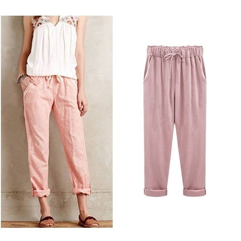 Luellea | Pantalon en lin et coton