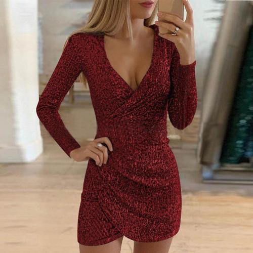 Neayara | Glitter robe portefeuille