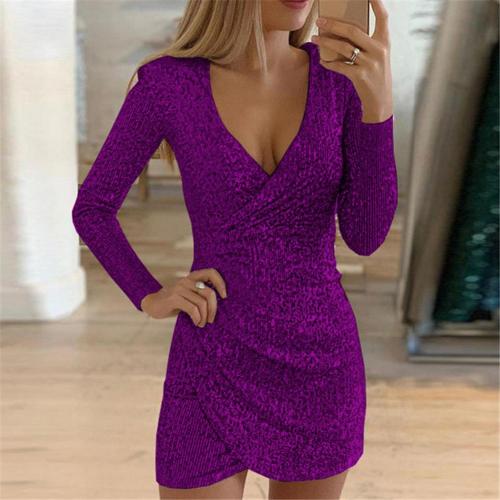 Neayara | Glitter robe portefeuille
