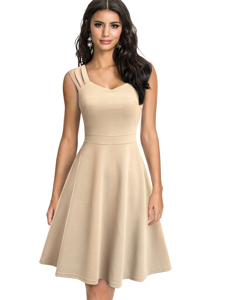 Sariara | Robe de soirée Flare Swing