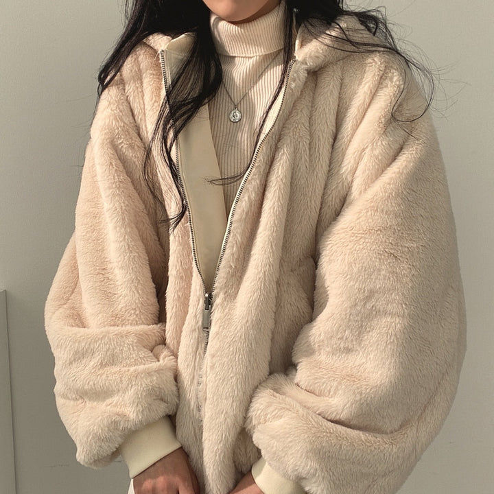 Nievaxa | Manteau en coton simple et décontracté pour femme
