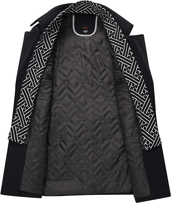 Veaynen | Manteau long homme noir