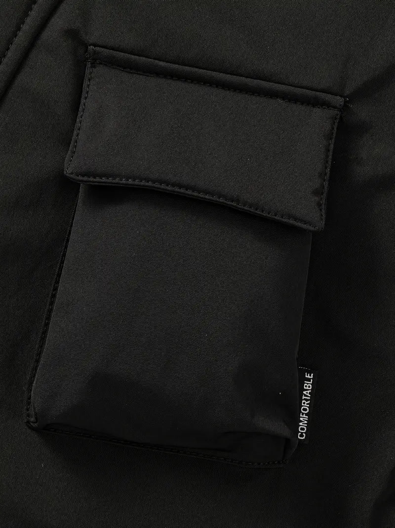 Aarrax | Manteau d'hiver Homme Noir