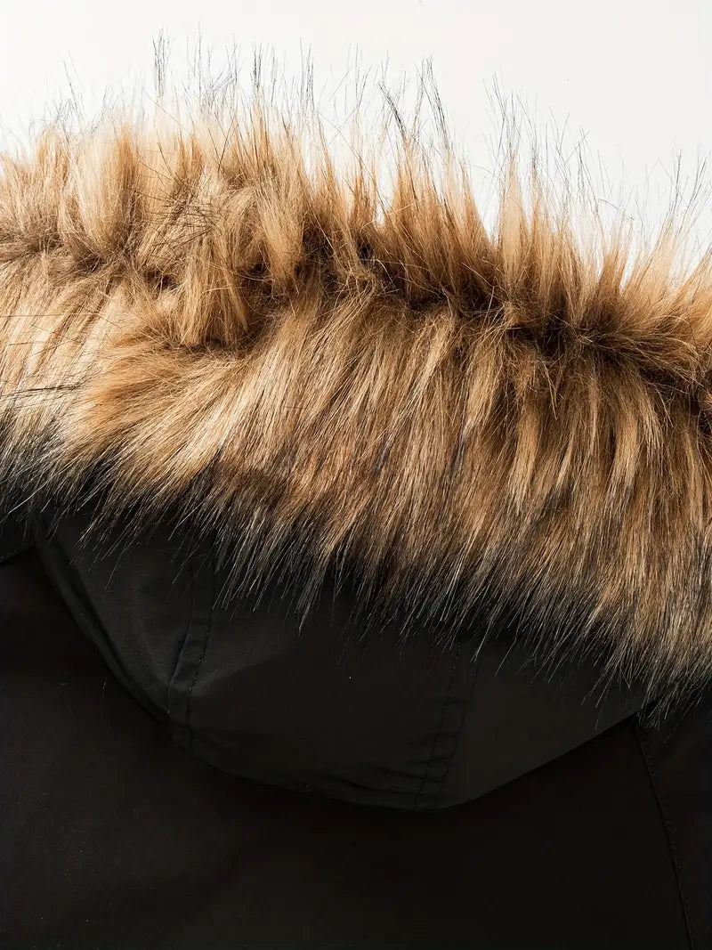 Aarrax | Manteau d'hiver Homme Noir